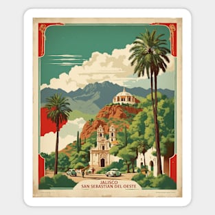 San Sebastian del Oeste Jalisco Mexico Vintage Tourism Travel Magnet